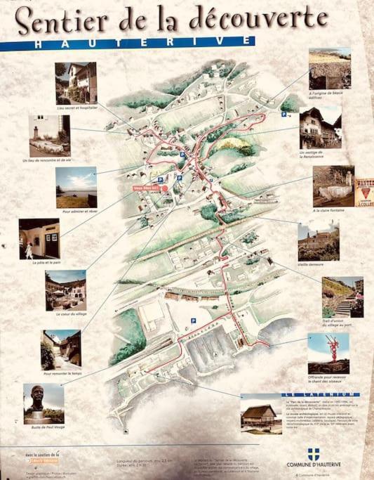 Charmant Appartement De Vacances Alta Ripa Hauterive  ภายนอก รูปภาพ