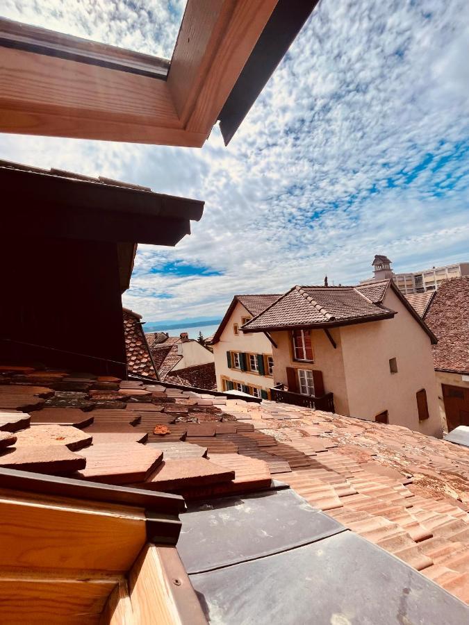 Charmant Appartement De Vacances Alta Ripa Hauterive  ภายนอก รูปภาพ